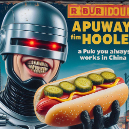 ROBOTIC MOUTH FEEDING ON HUMAN FRANKENSTEIN