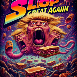 MONSTERS EATING SANDWICHES IN A NIGHTMARE UNIVERSE