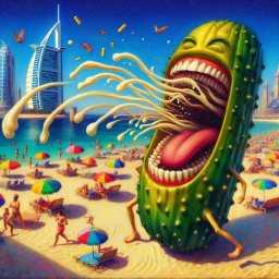 PICKLE SPITTING SUNSHINE ON SANDY BODIES