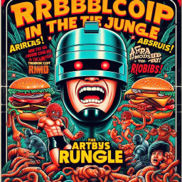 ROBOTS SCREAMING IN A BURGER NIGHTMARE