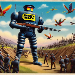 ROBOTIC BEHEMOTH CRUSHING HUMANITY'S LAST HOPES